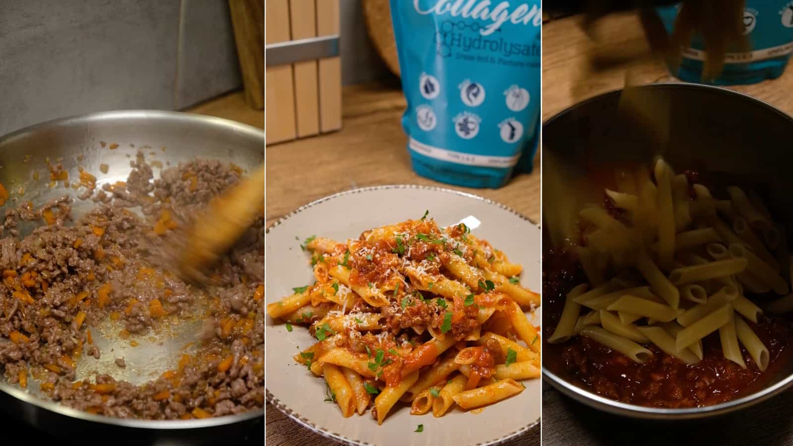 Bolognese cu colagen 💙