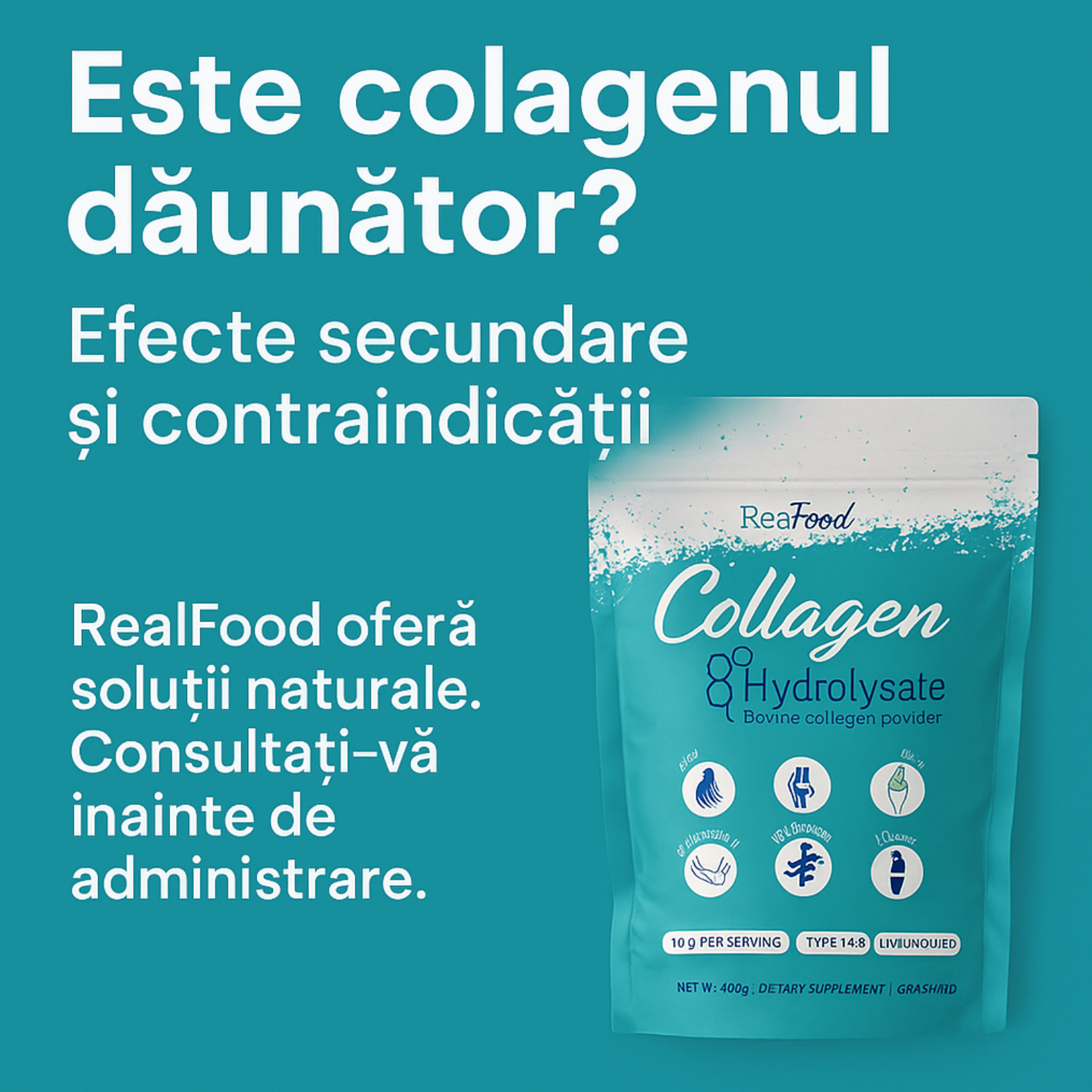 Este colagenul dăunător? Efecte secundare și contraindicații