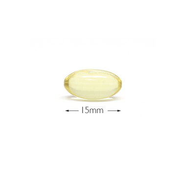 Cytoplan Omega 3 Vegan – dimensiunea capsulei